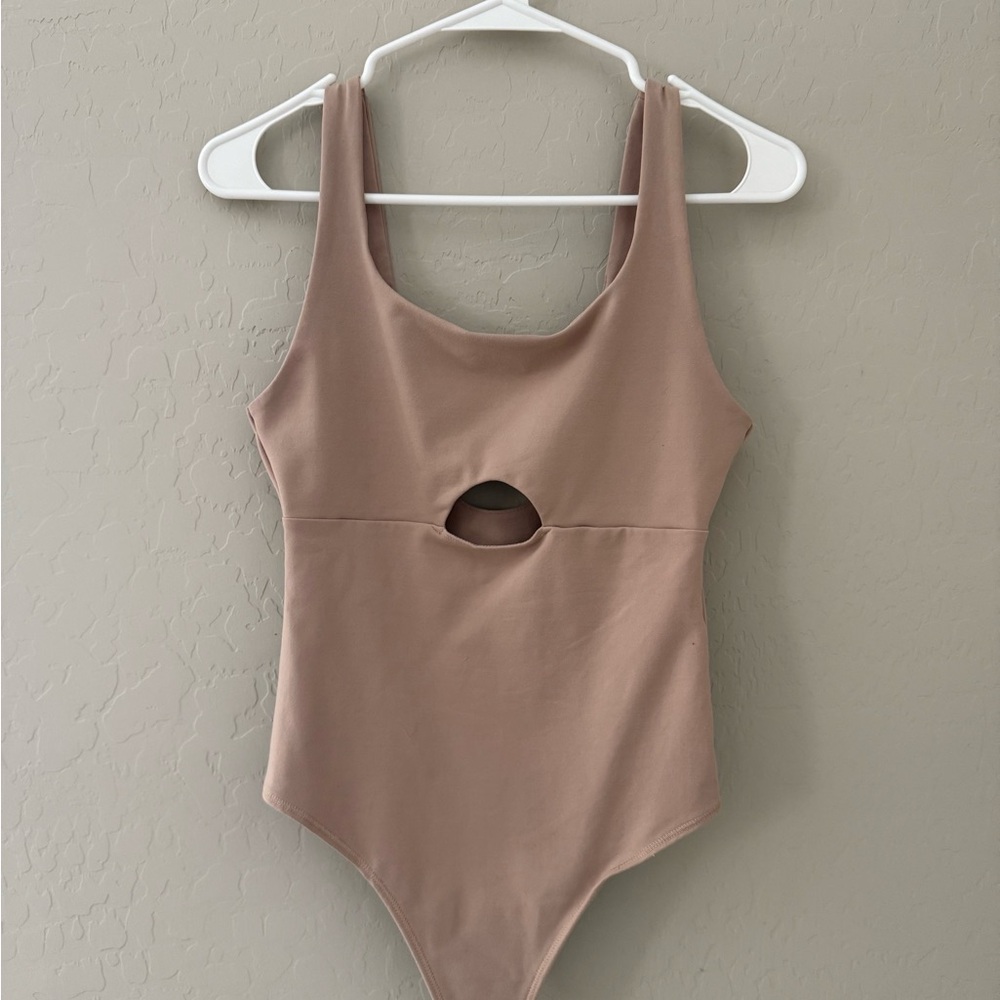 Abercrombie & Fitch Soft Tan Bodysuit